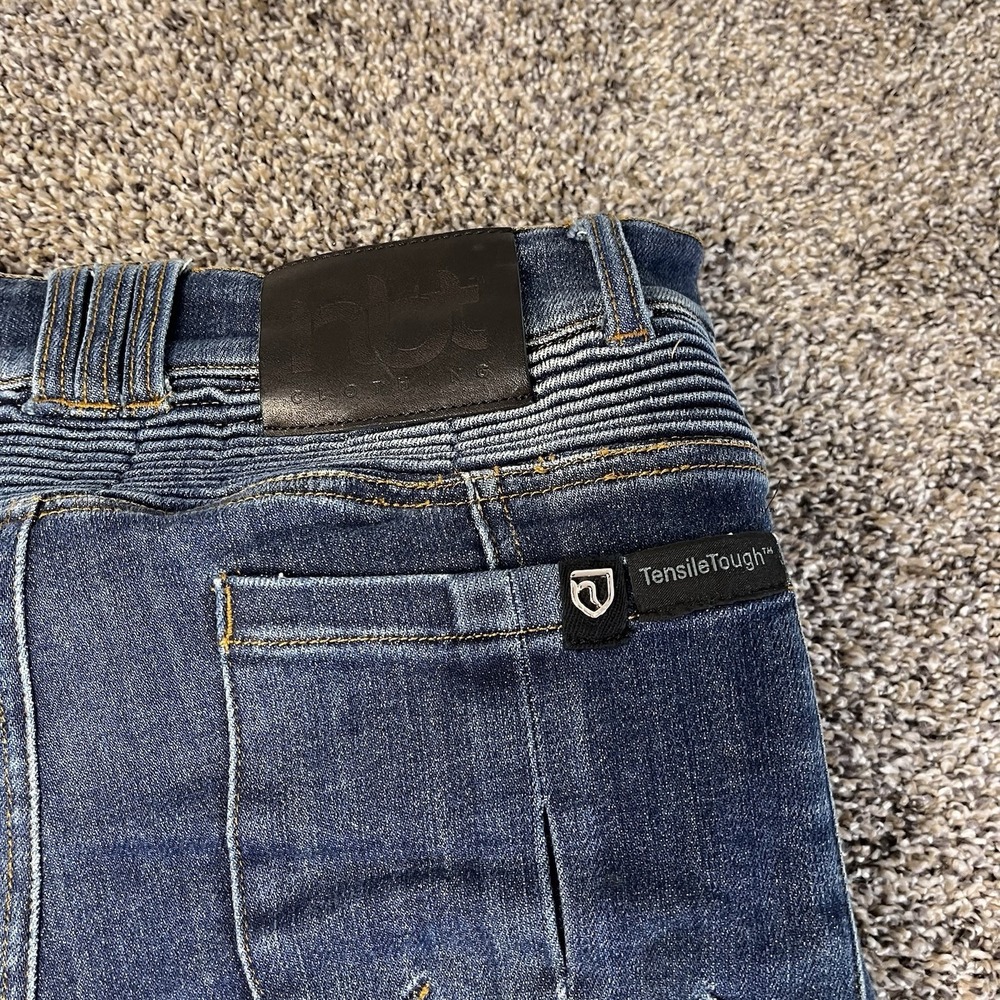 NBT Clothing Jeans Men Sz 30x31 H/K Type B Motorcycle Blue Biker Pants WITH PADS - Picture 16 of 16